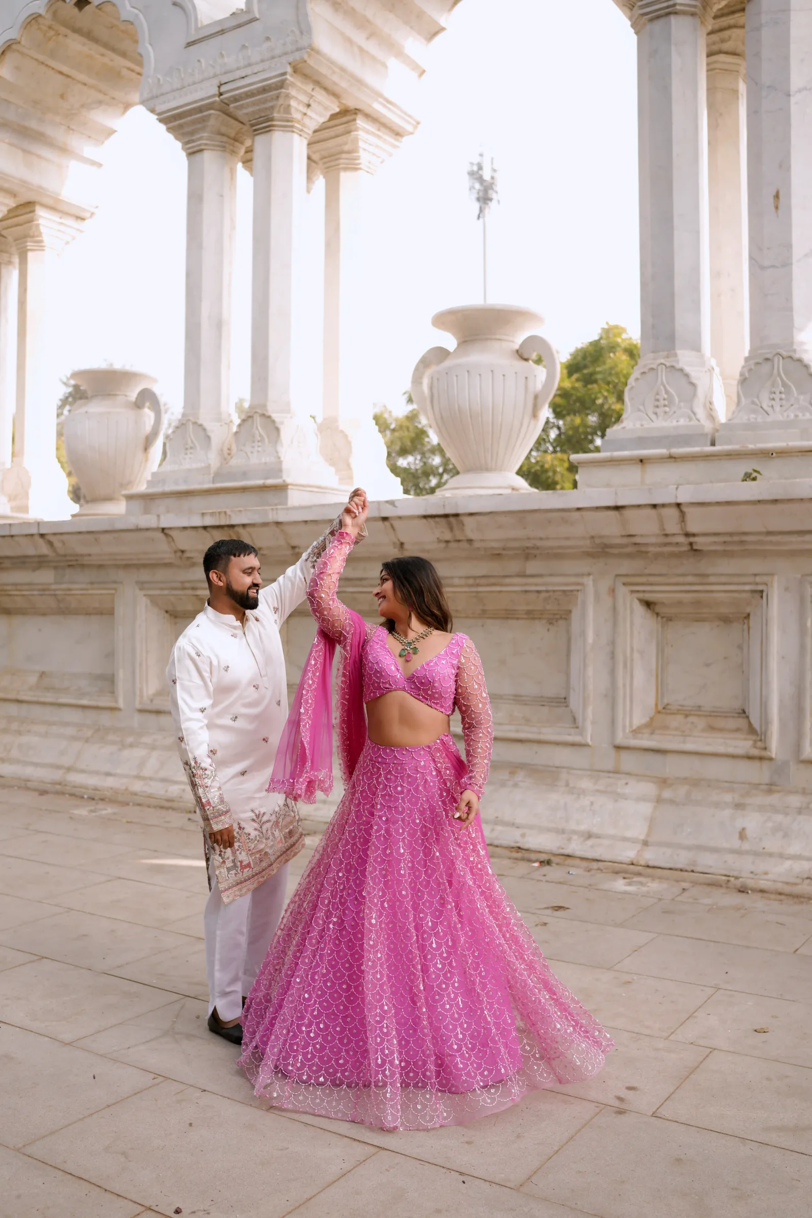 Linisha and Amit